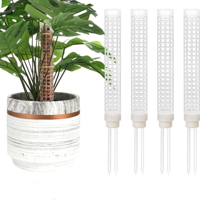 Monstera Thai Constellation - 1/2/3 шт. Самополивающиеся моховые опоры для