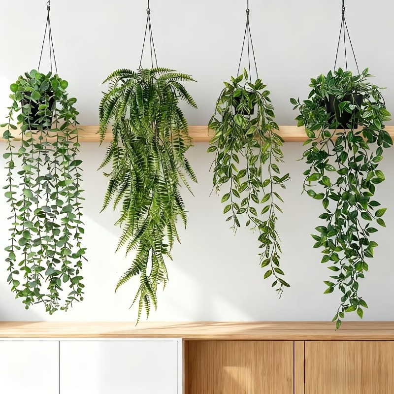 Набор из 4 искусственных расте – обзор и цена String Of Pearls Plant