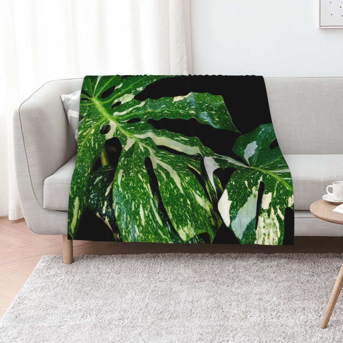 Плед Monstera Thai Constellati – обзор и цена Monstera Thai Constellation
